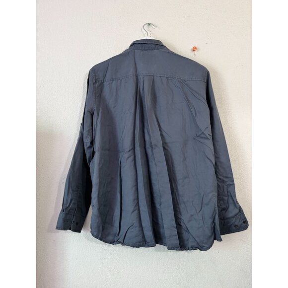 5.11 Tactical Women Long-Sleeve Button-Up Shirt Charcoal Gray Casual Lightweight - Picture 2 of 8